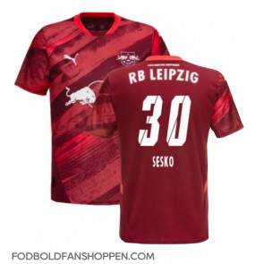 RB Leipzig Benjamin Sesko #30 Udebanetrøje 2024-25 Kortærmet